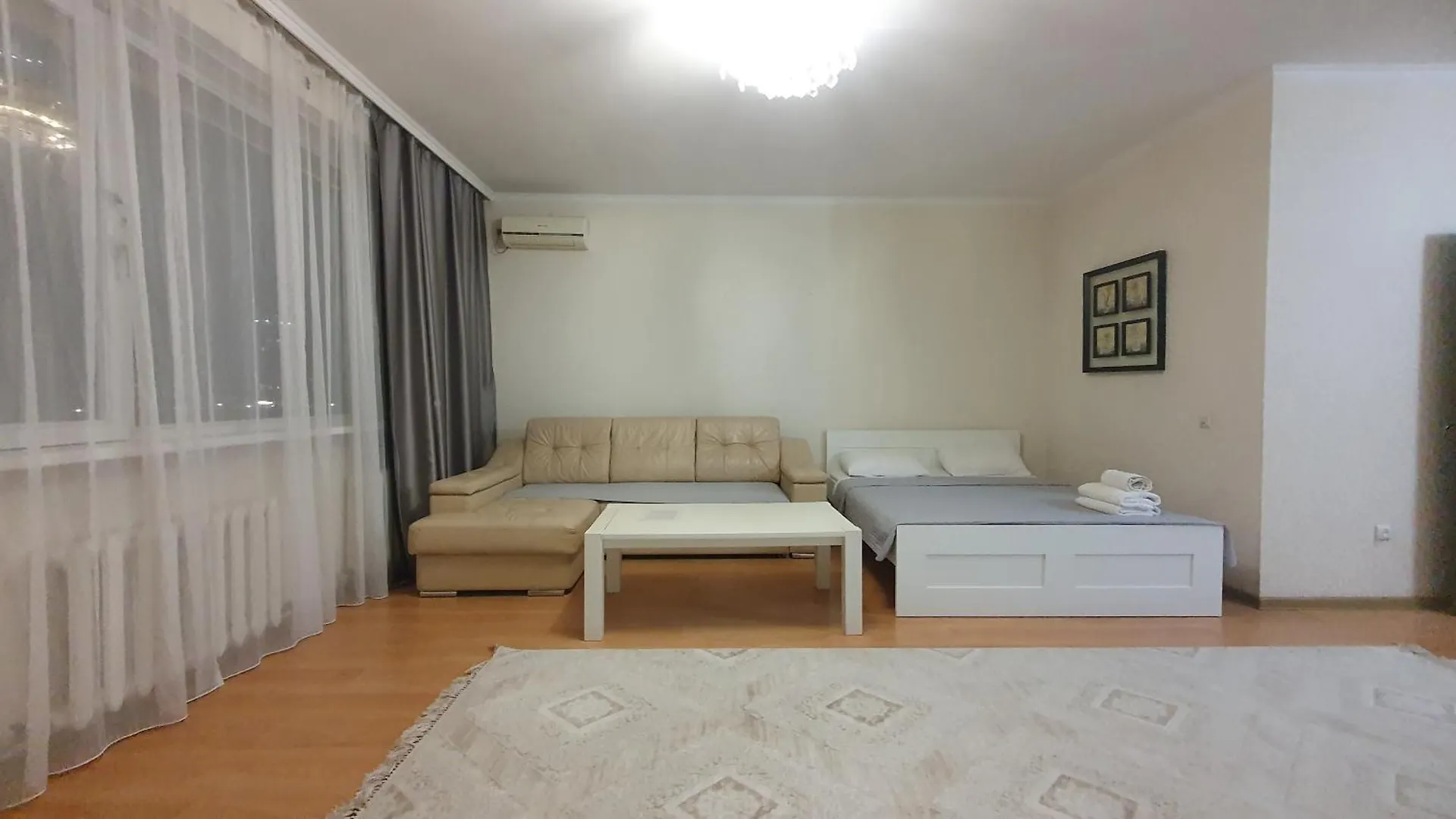 Apartment 36 3Х Комн Кв На 1-8 Человек С Шикарным Видом На Байтерек Nur-Sultan